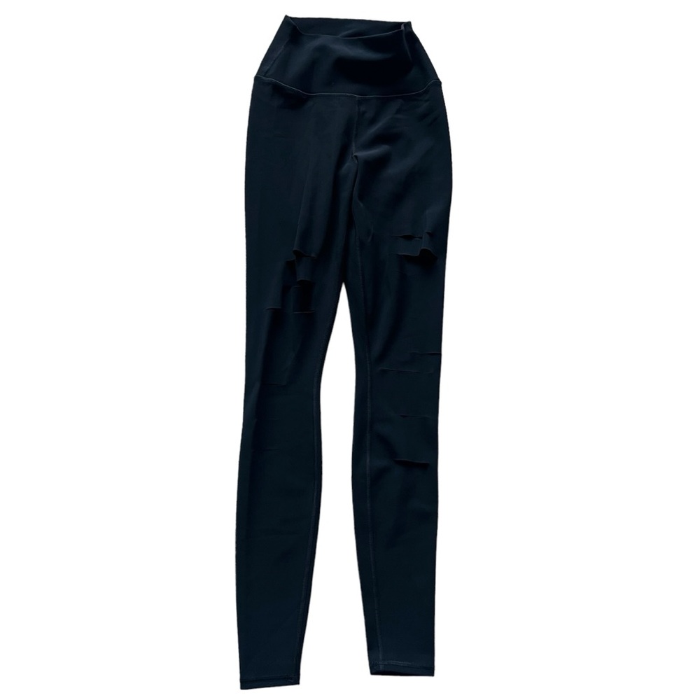 ALO Yoga Ripped Warrior High Waist Leggings Size XXS - Picture 9 of 12